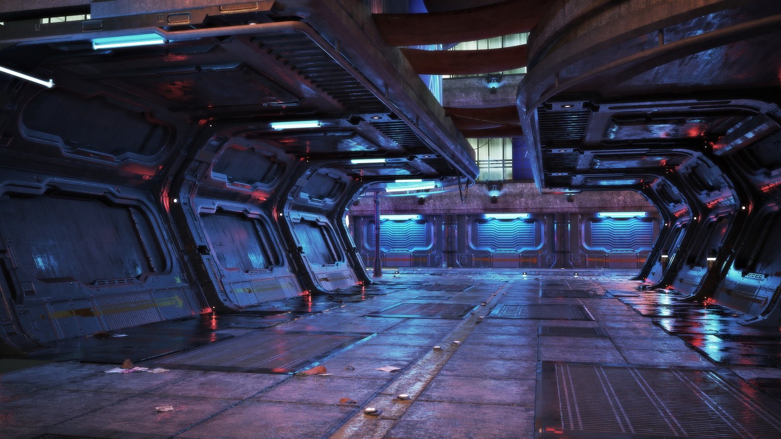 Sci fi Corridor